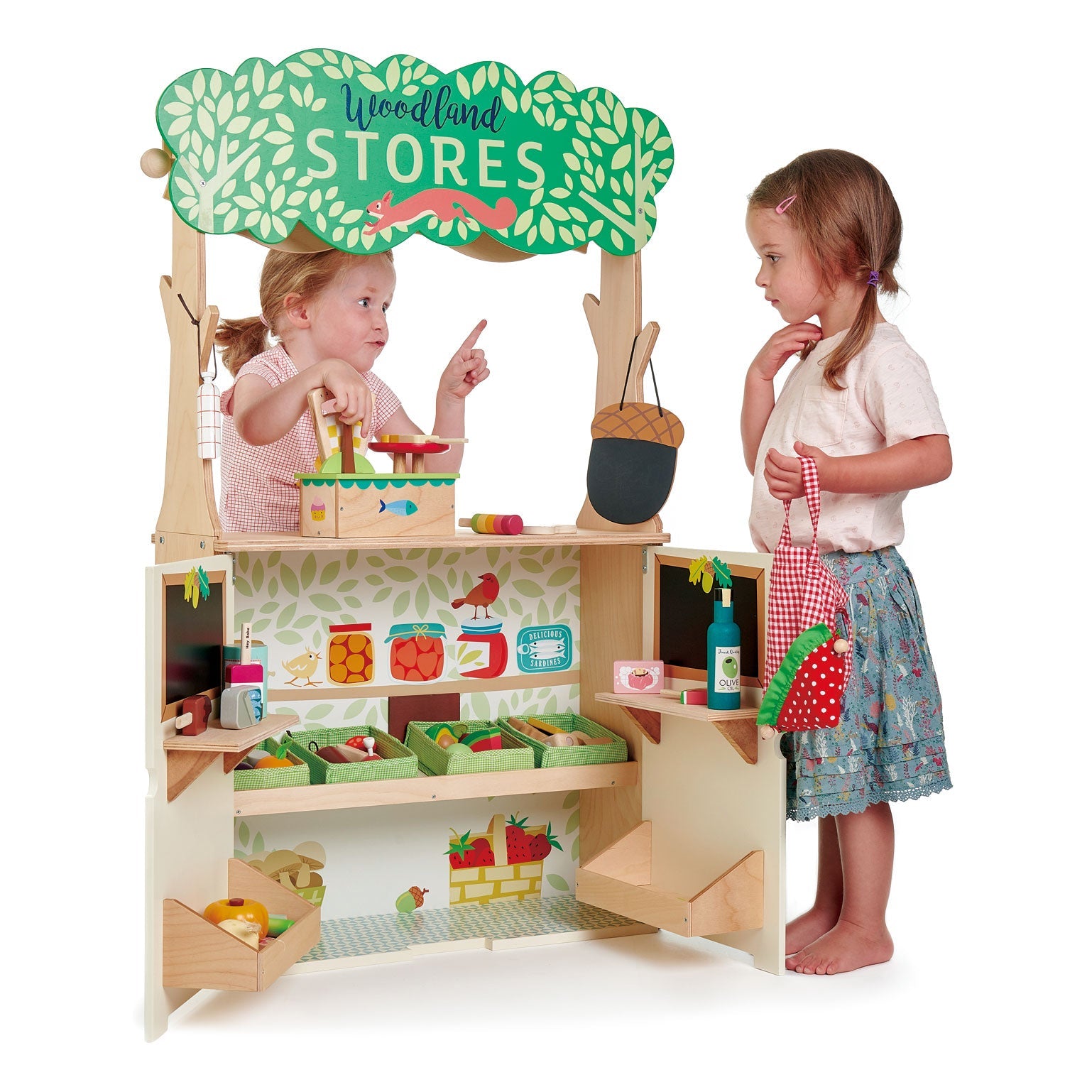 Woodland Stores and Theater Tender Leaf Toys   