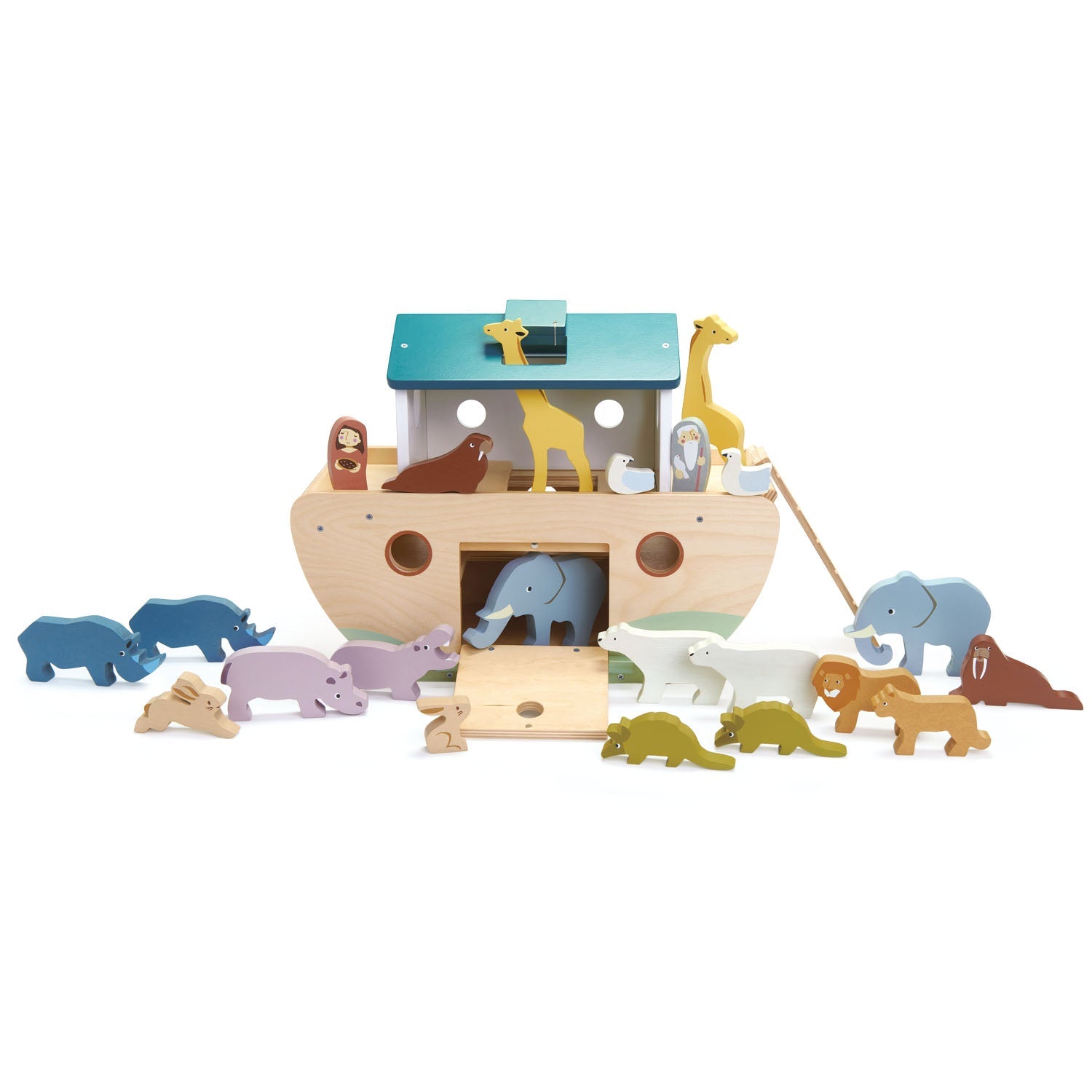 Noah’s Wooden Ark Tender Leaf Toys   