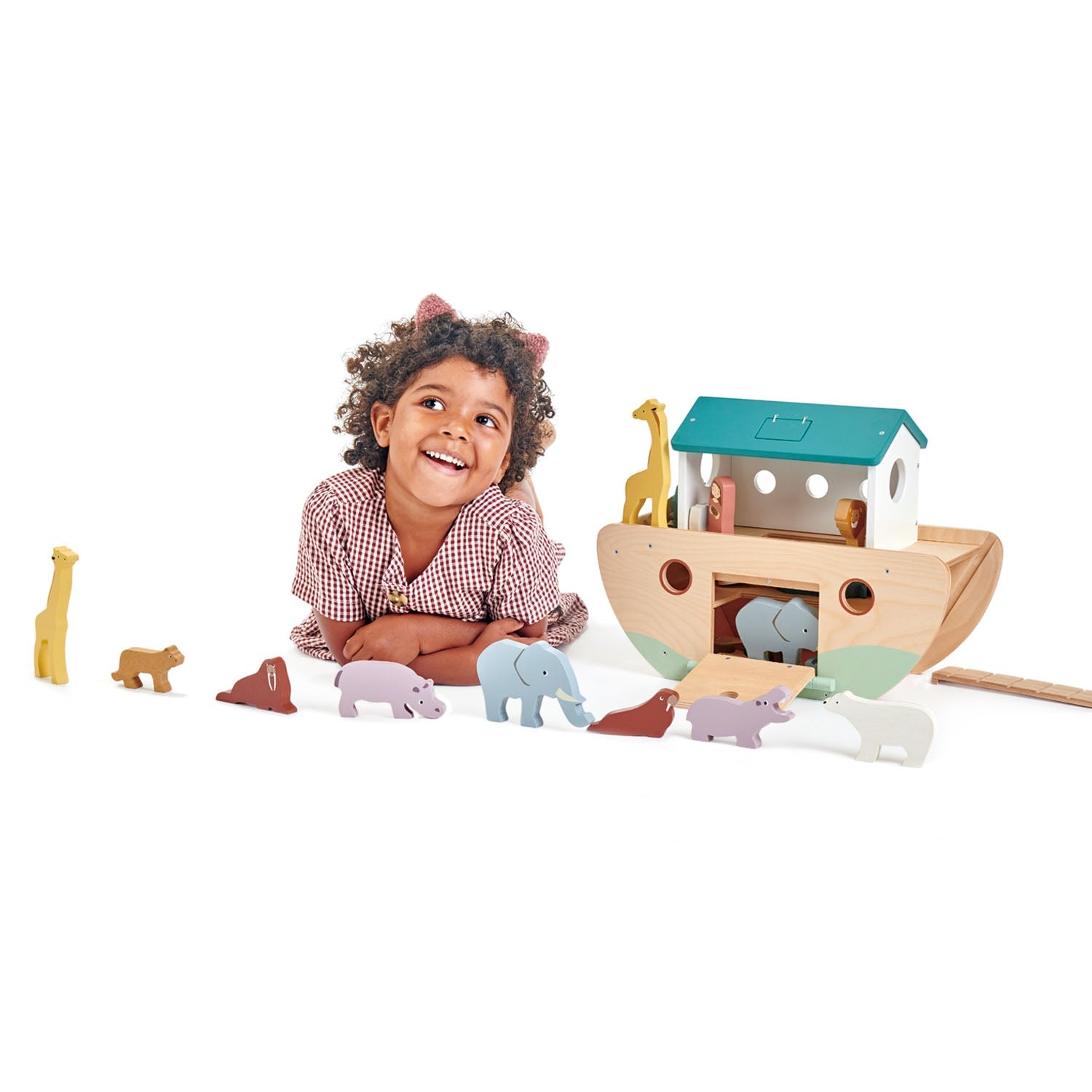 Noah’s Wooden Ark Tender Leaf Toys   