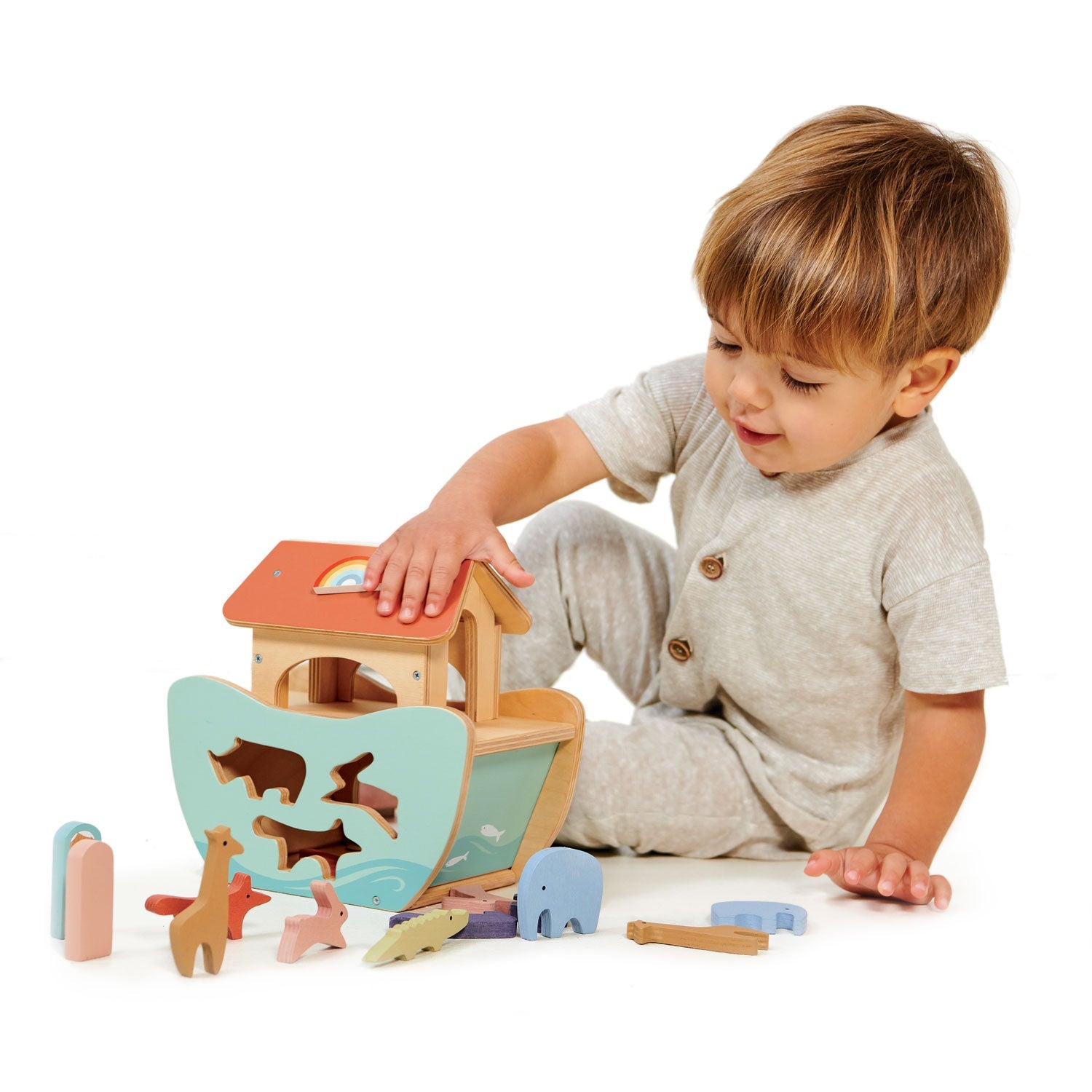 Little Noah’s Ark Tender Leaf Toys   