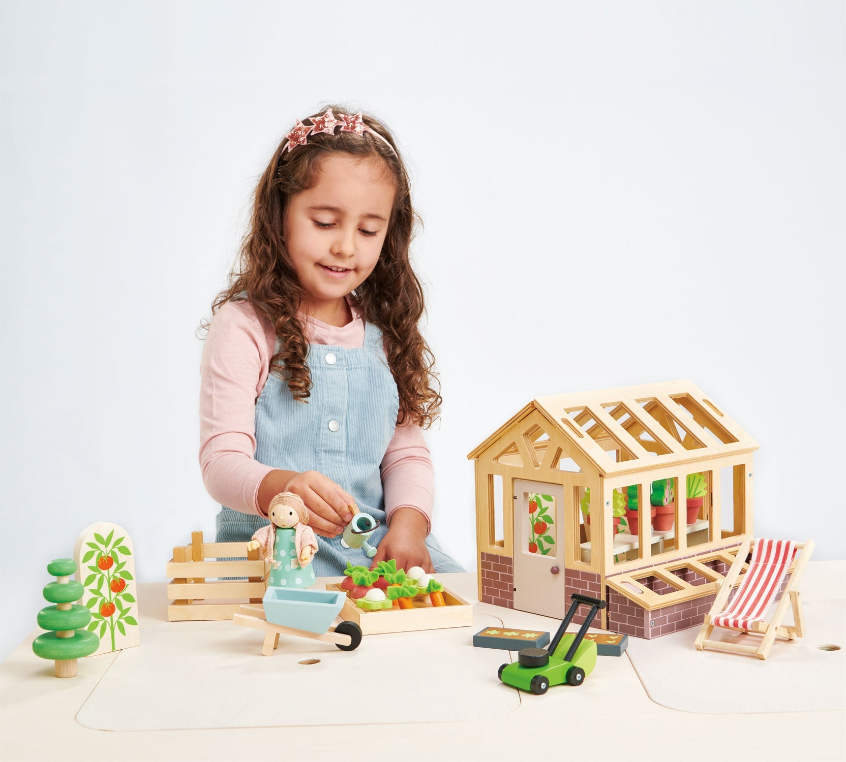 Greenhouse and Garden Set Tender Leaf Toys   