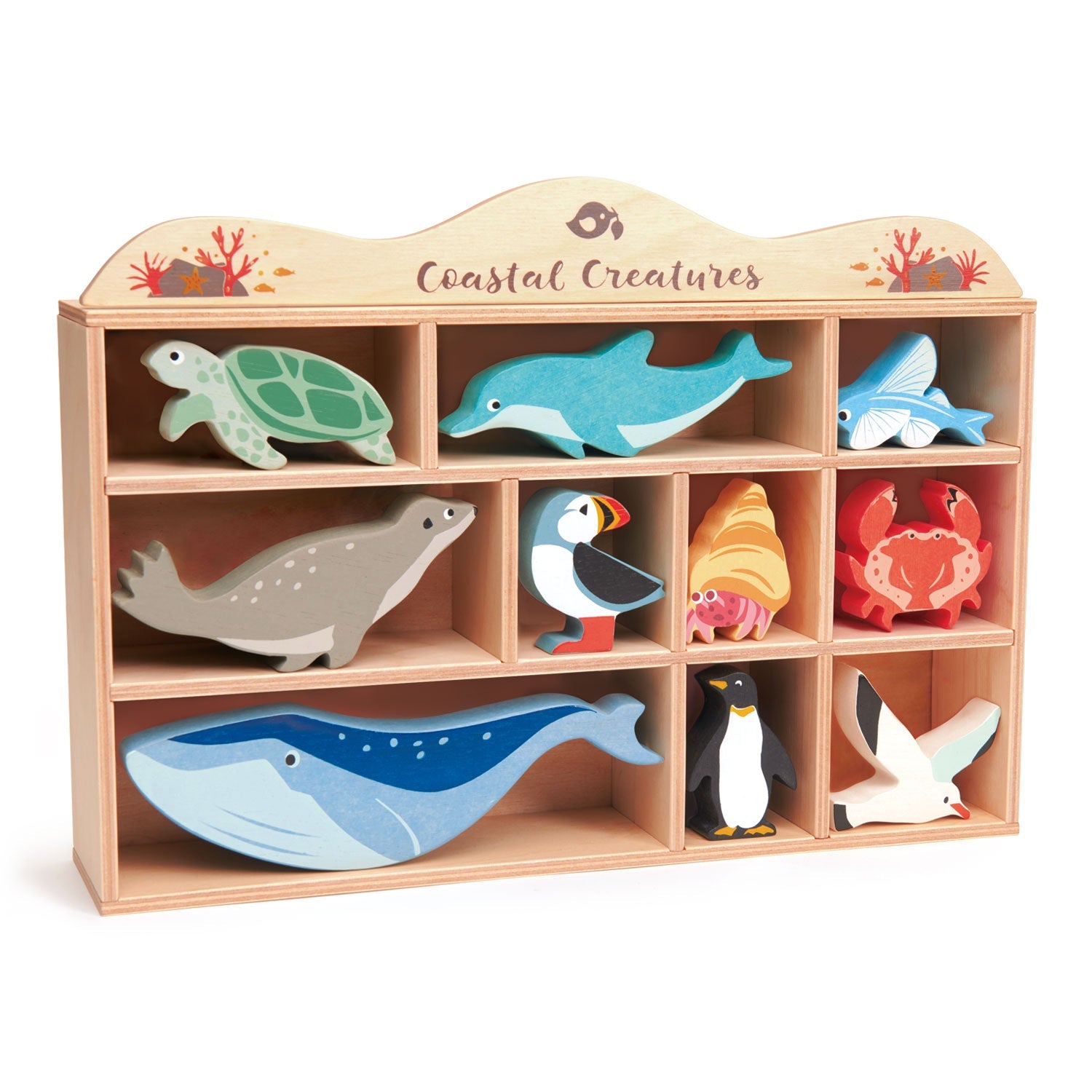 Coastal Creatures Tender Leaf Toys   