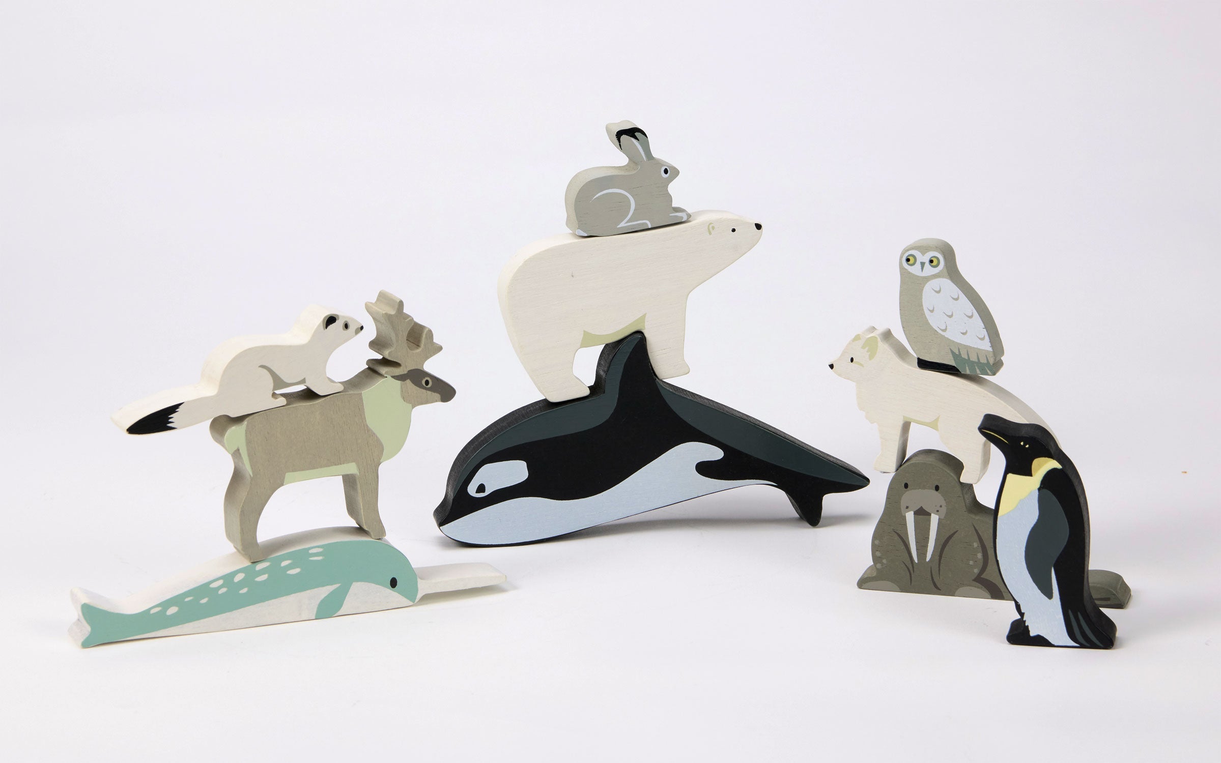 Polar Animals Tender Leaf Toys   