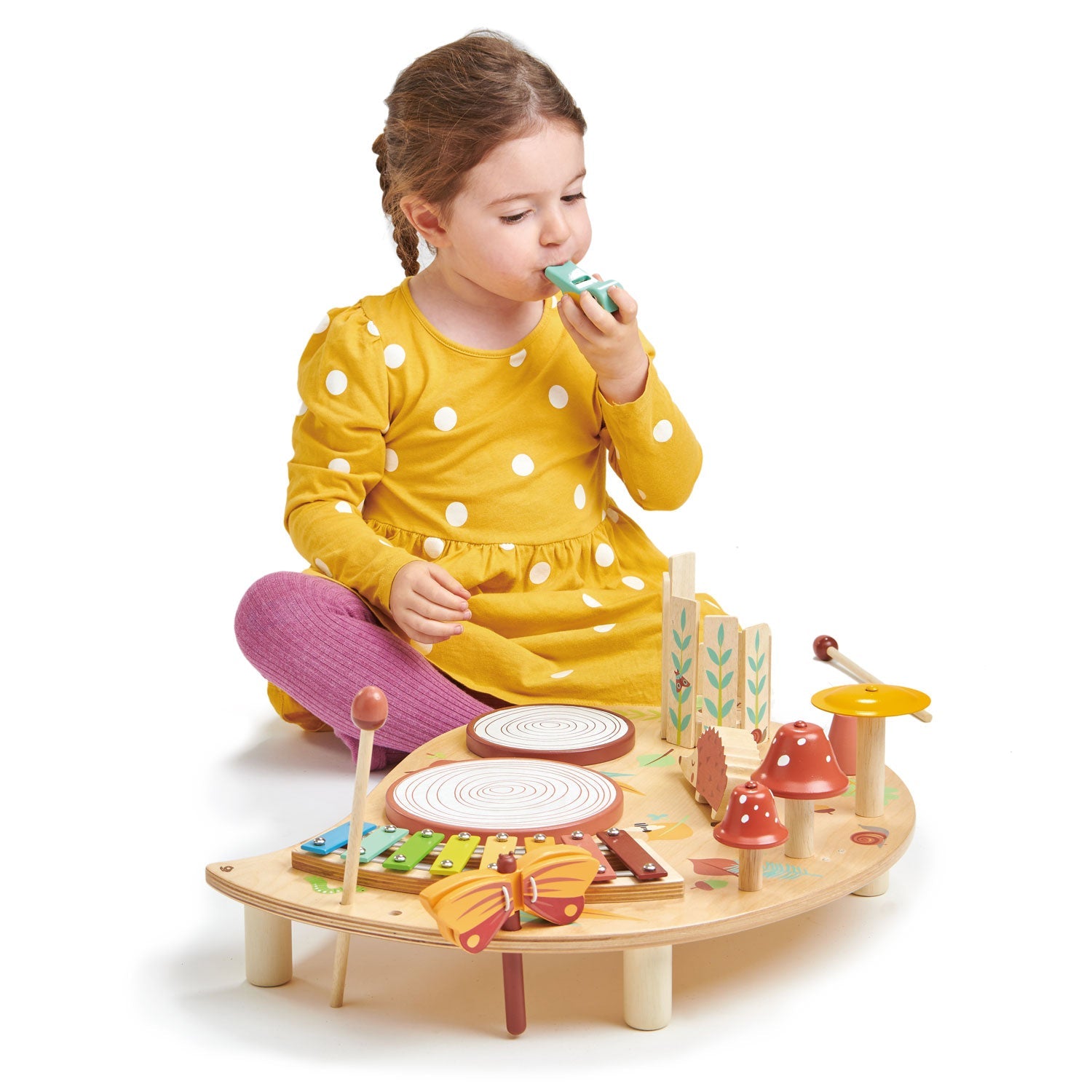 Musical Table Tender Leaf Toys   