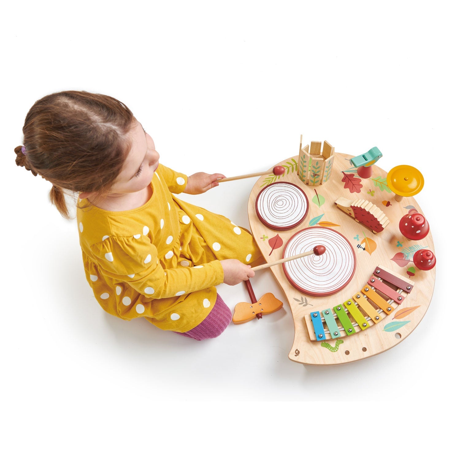 Musical Table Tender Leaf Toys   