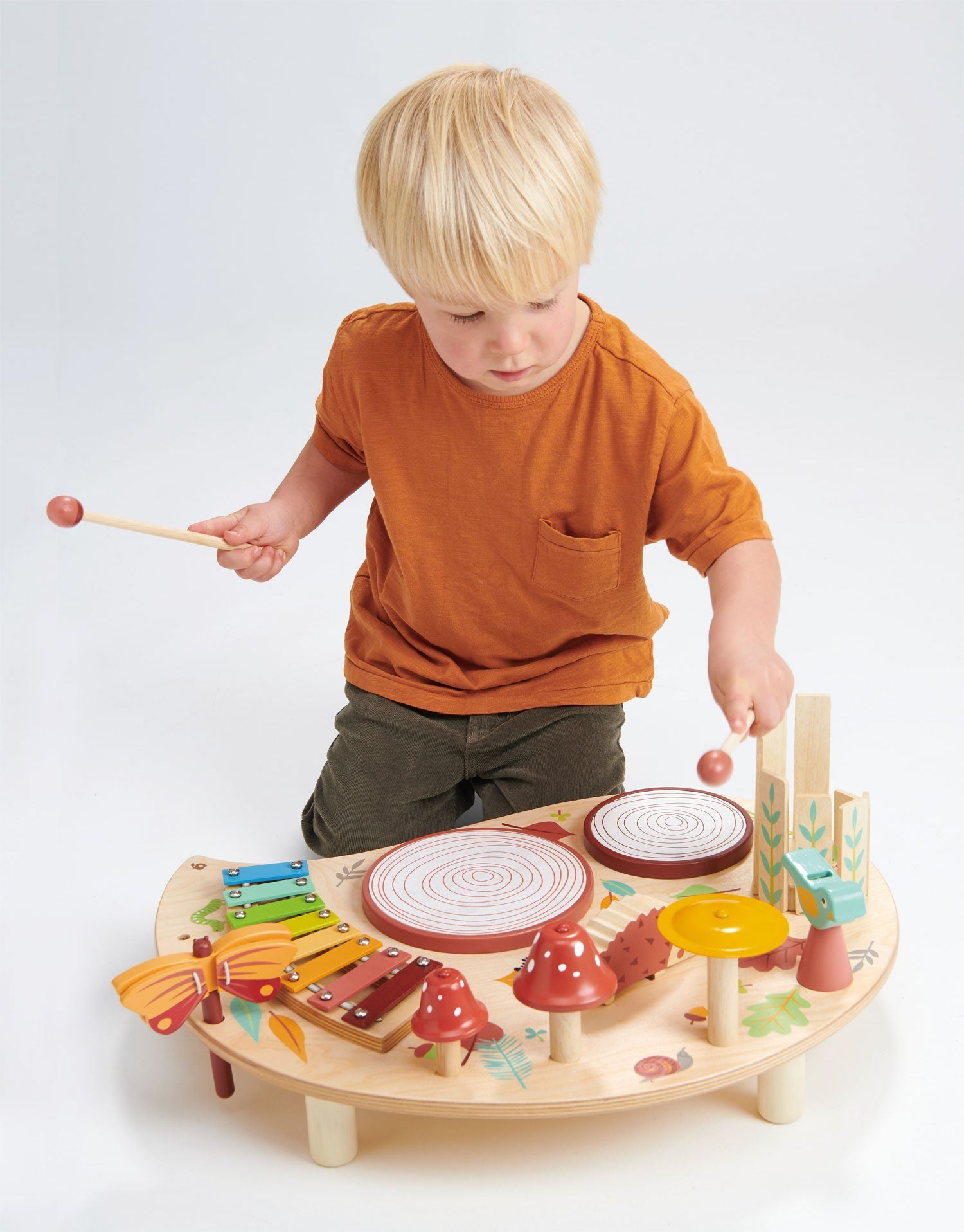 Musical Table Tender Leaf Toys   