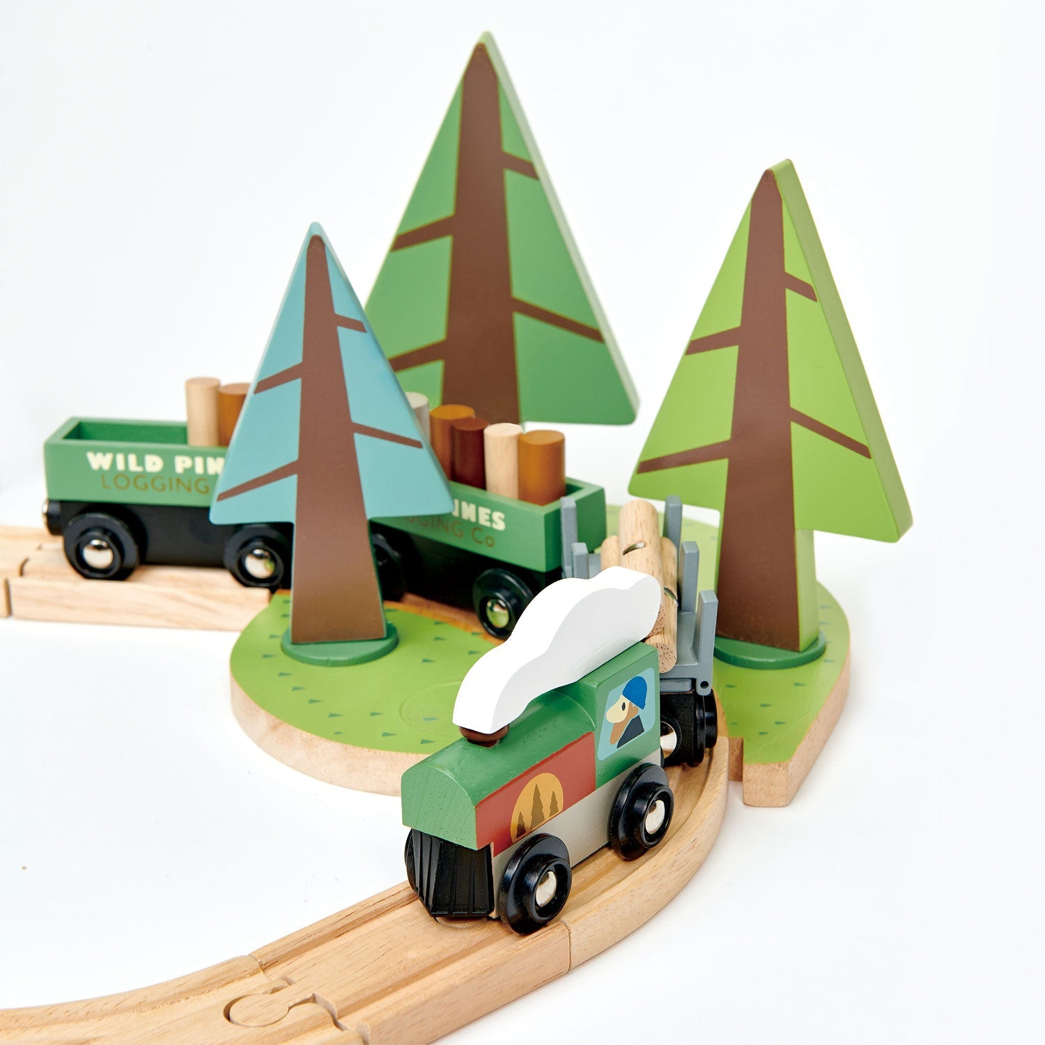 Wild Pines Train Set Tender Leaf Toys   