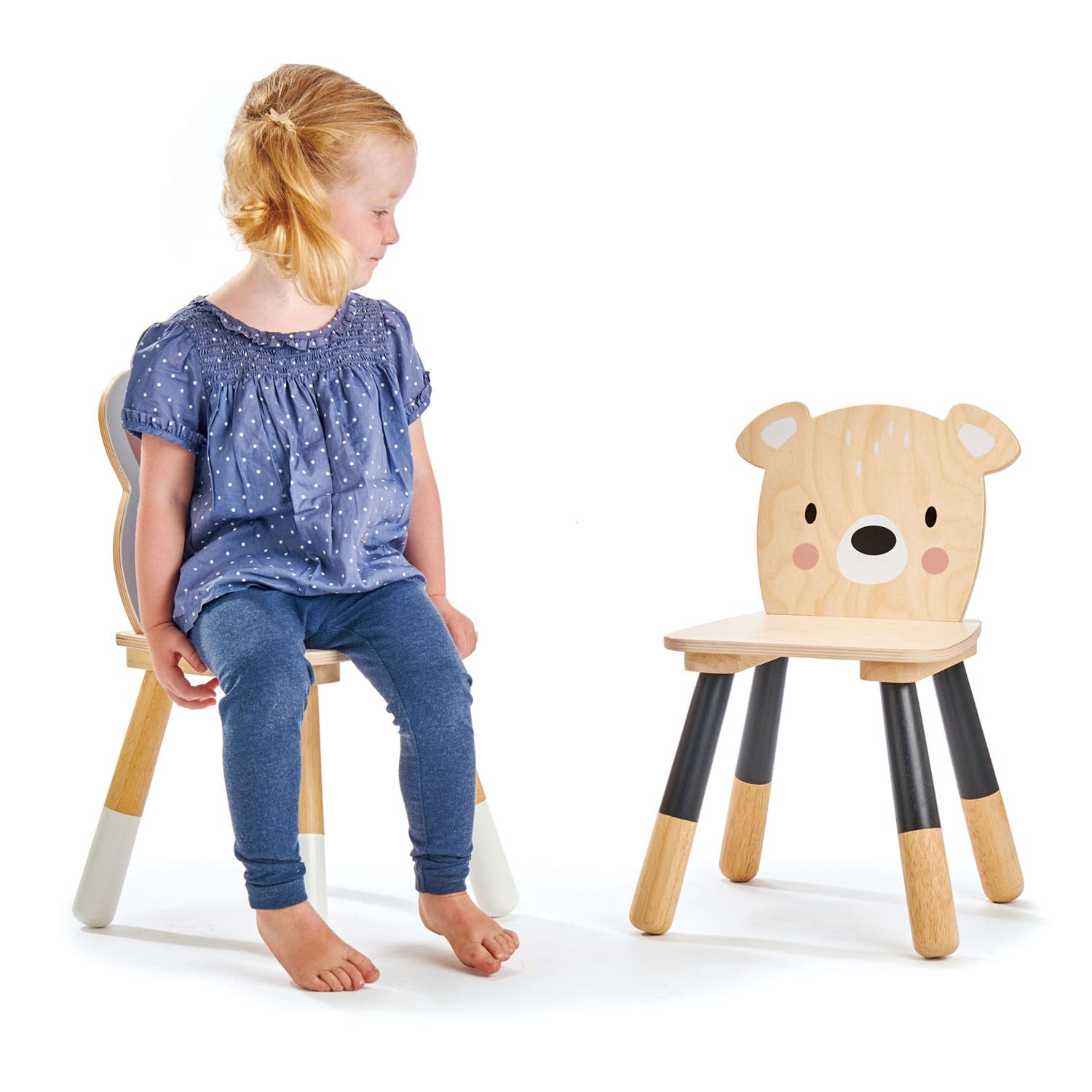 Forest Bear Chair Tender Leaf Toys   