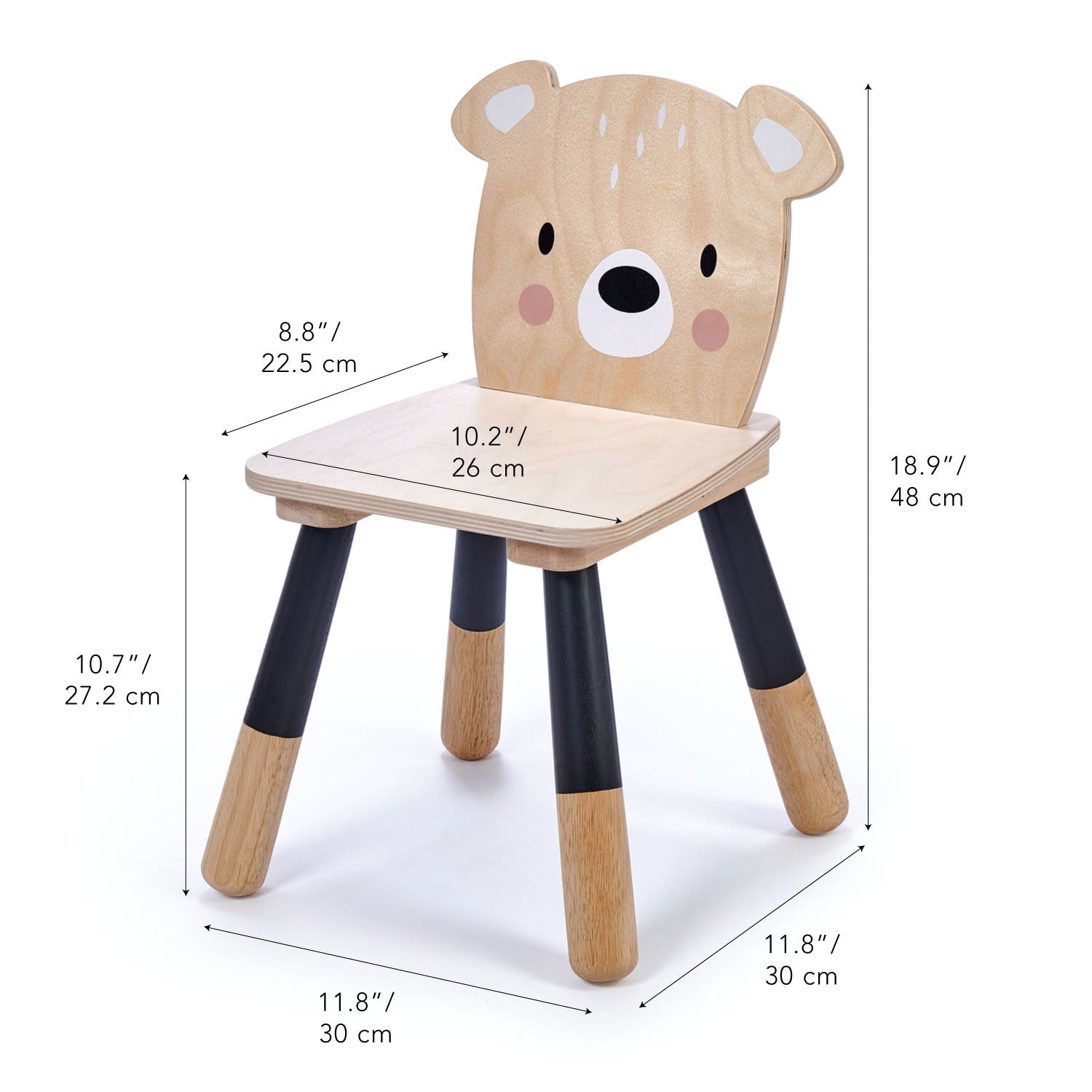 Forest Bear Chair Tender Leaf Toys   