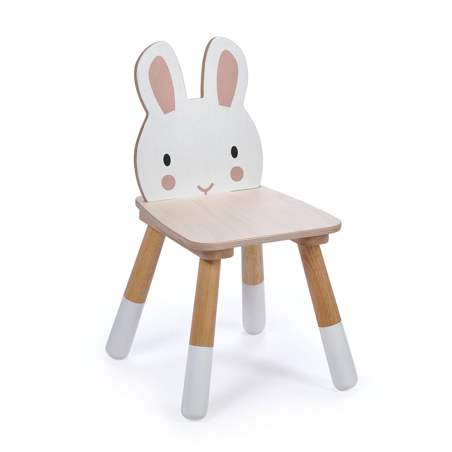 Forest Rabbit Chair Tender Leaf Toys   