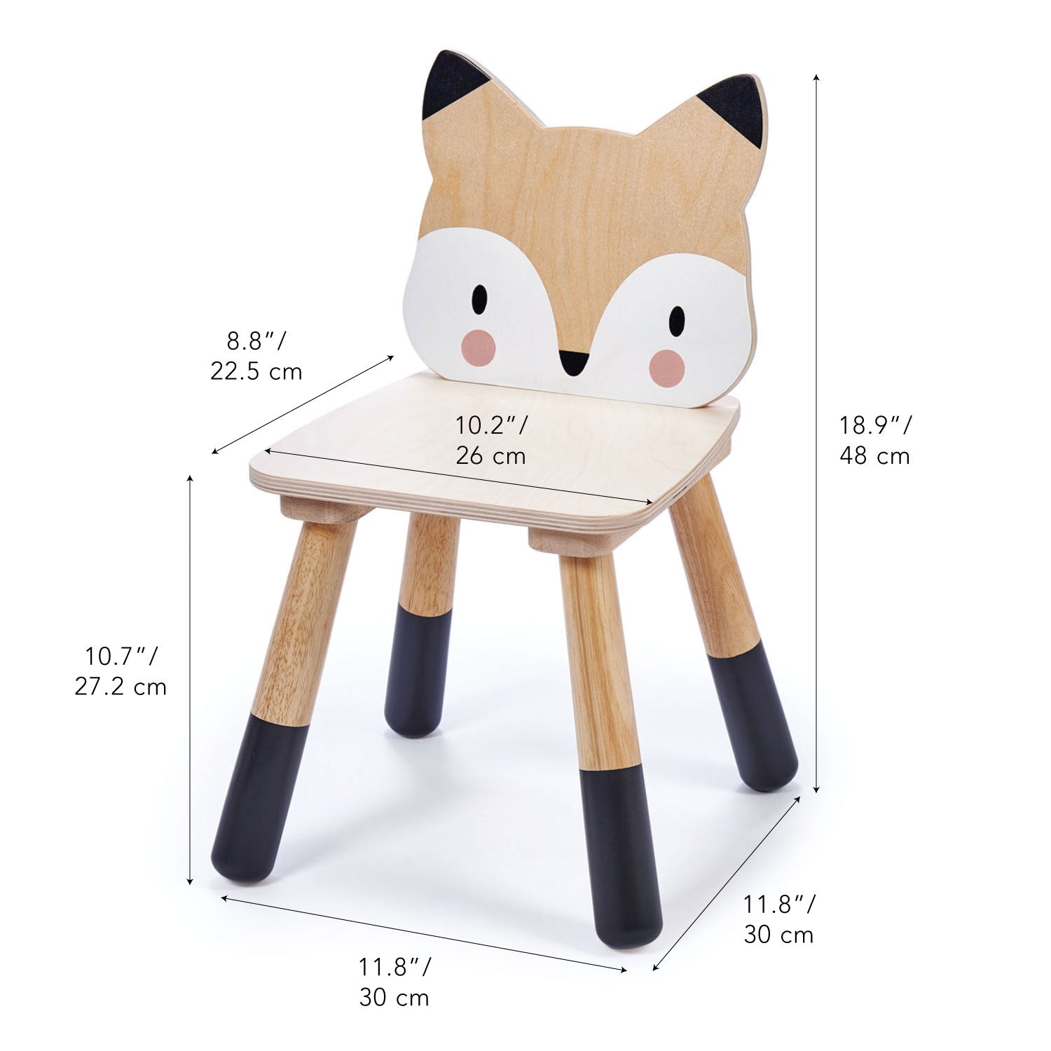 Forest Fox Chair Tender Leaf Toys   