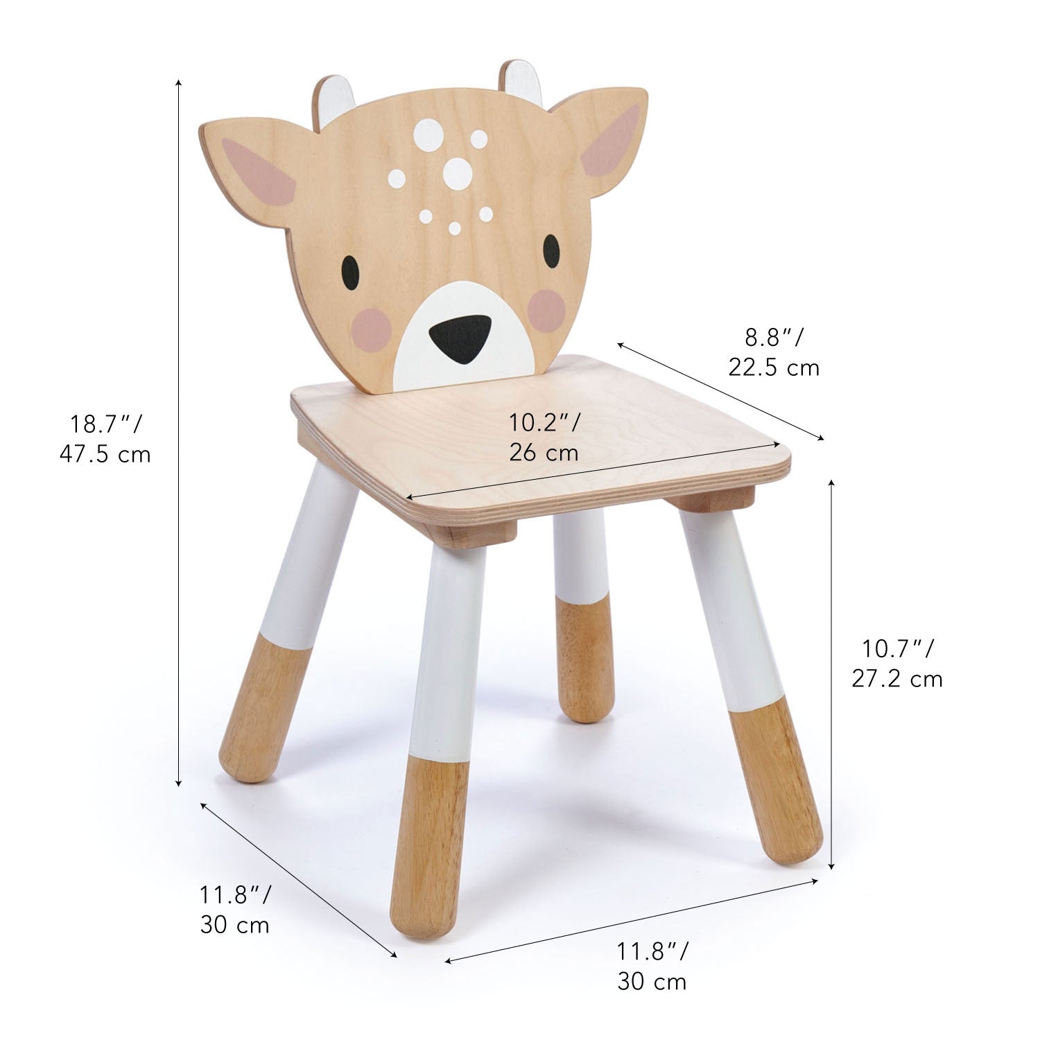 Forest Deer Chair Tender Leaf Toys   