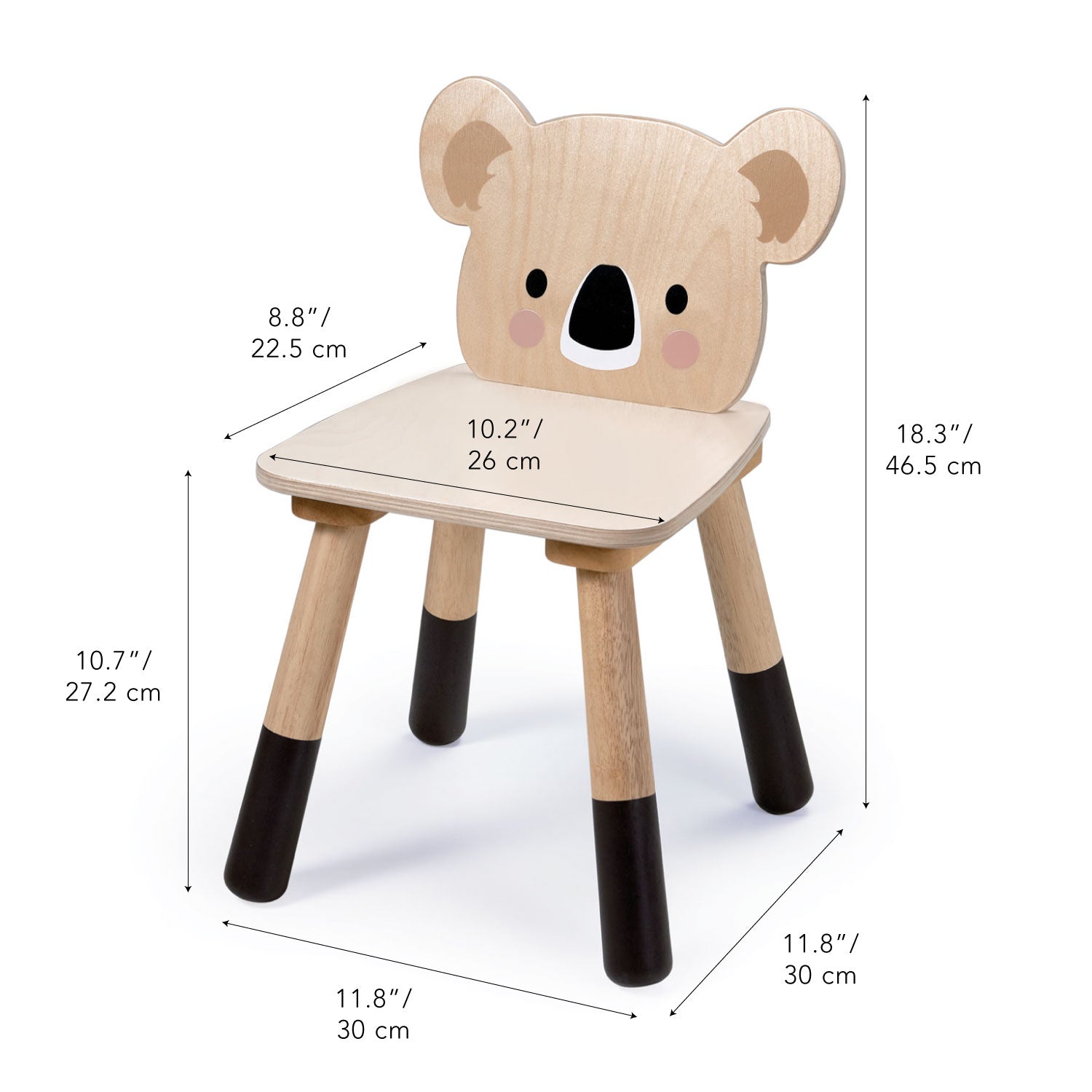 Forest Koala Chair Tender Leaf Toys   