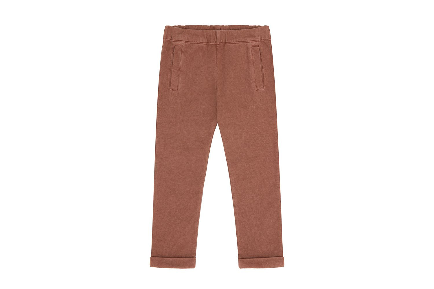 Organic Cotton Trousers Vild House of Little 0-6M Clay Pink - Beetroot Plant Dye 