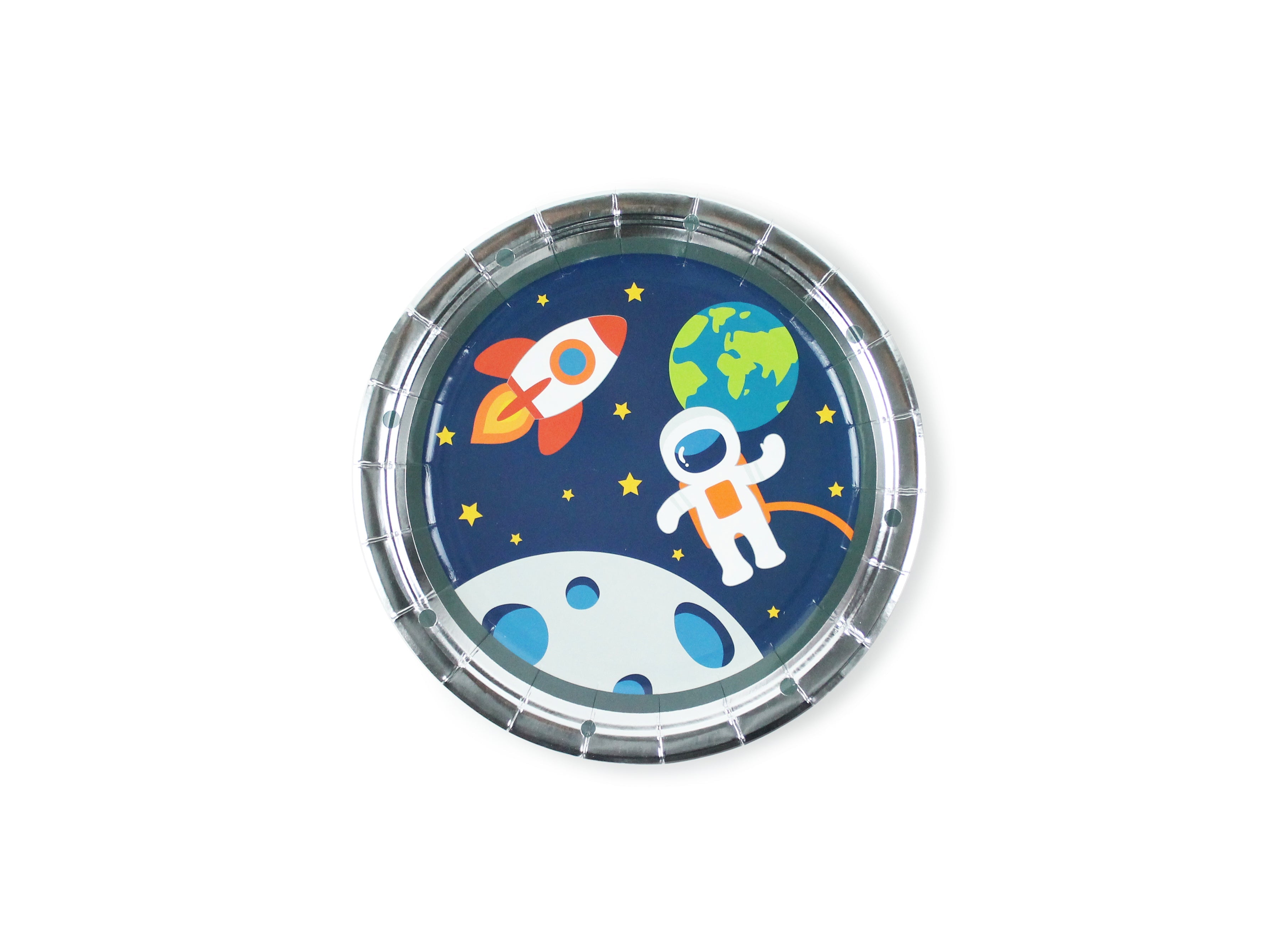 Space Party Plates, 12 Ct Merrilulu   