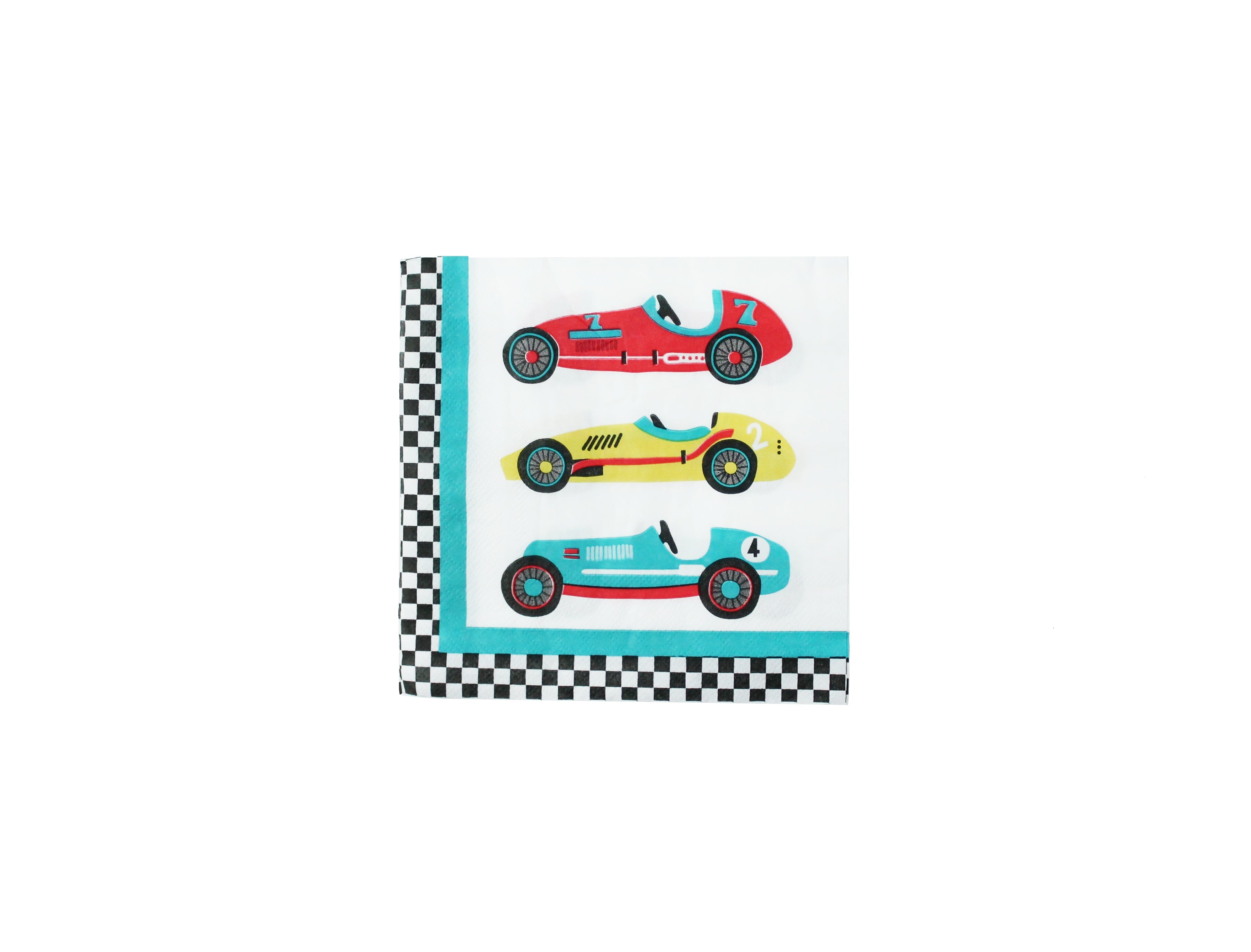 Vintage Race Car Napkins, 24 Ct Merrilulu   