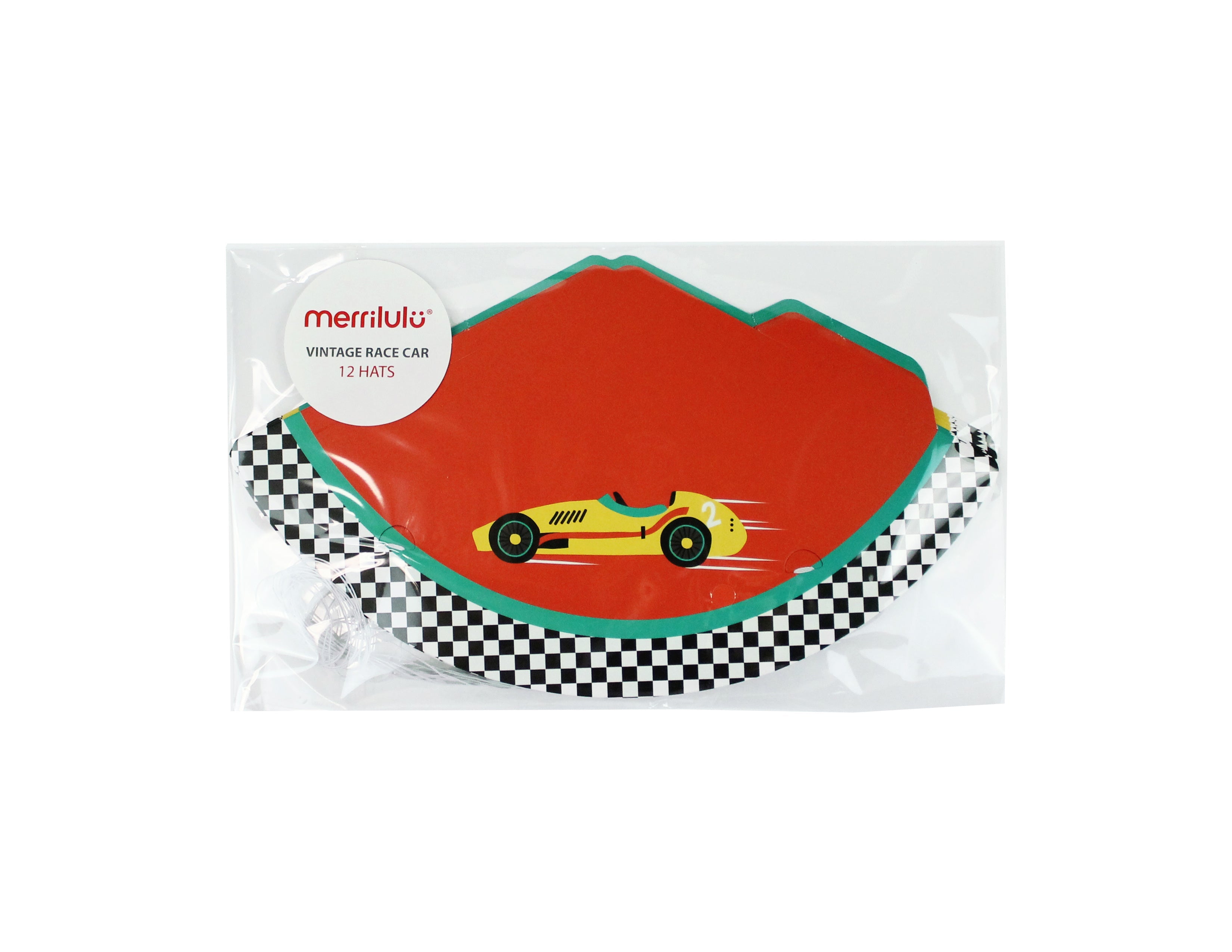 Race Car Party Hats, 12 Ct Merrilulu   