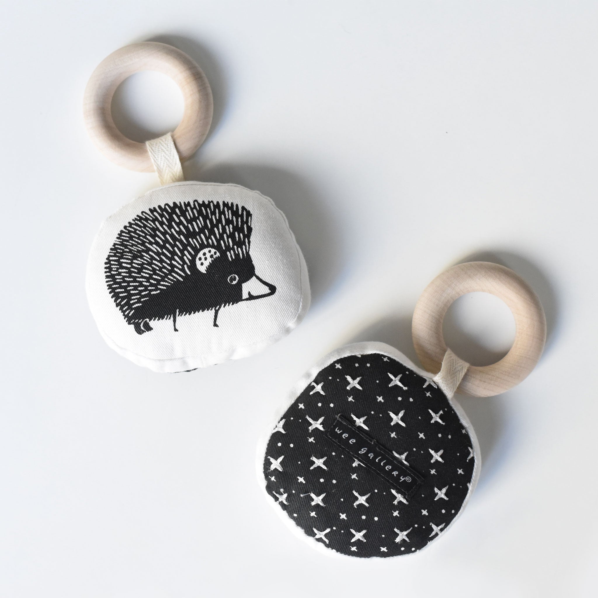 Organic Teether - Hedgehog Wee Gallery   