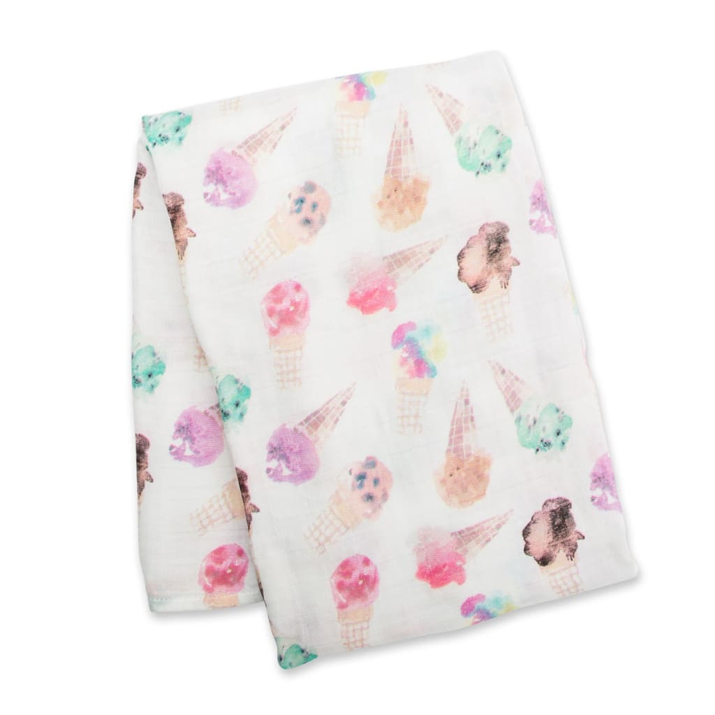 Bamboo Muslin Swaddle Lulujo   