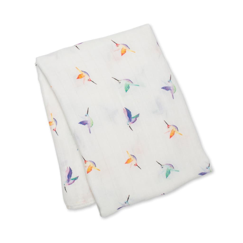 Bamboo Muslin Swaddle Lulujo   