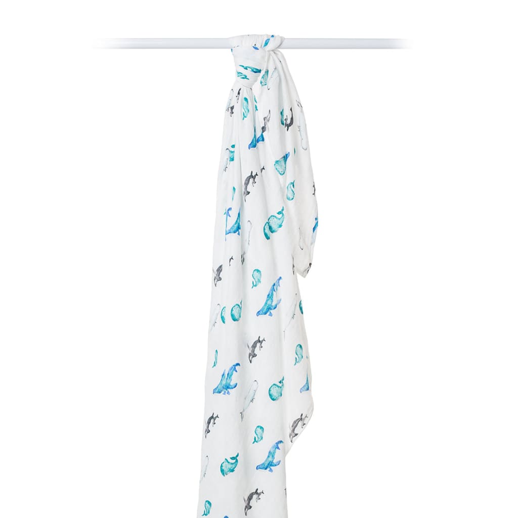 Bamboo Muslin Swaddle Lulujo   