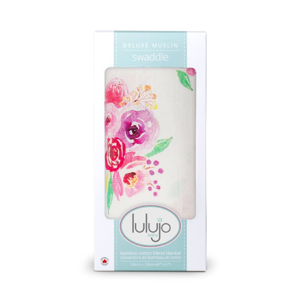 Bamboo Muslin Swaddle Lulujo   