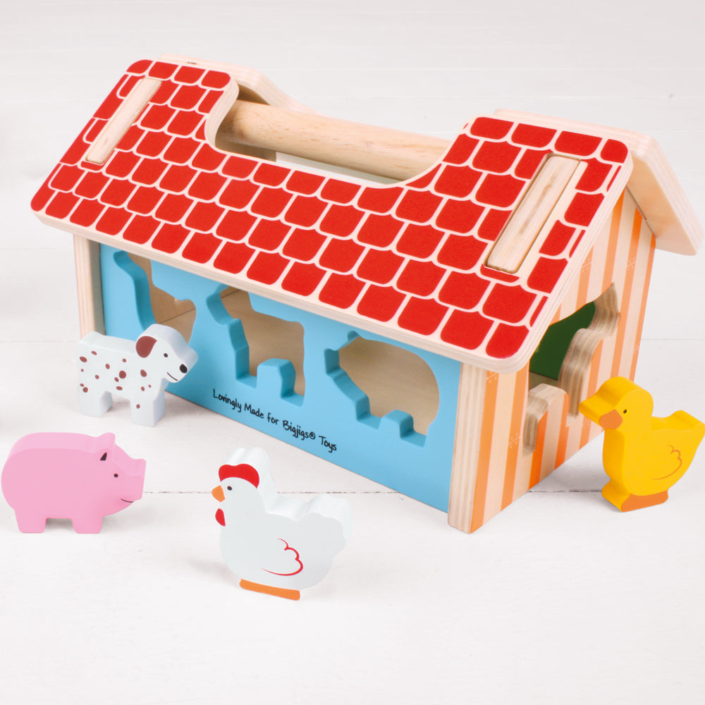 Farmhouse Sorter Bigjigs Toys   