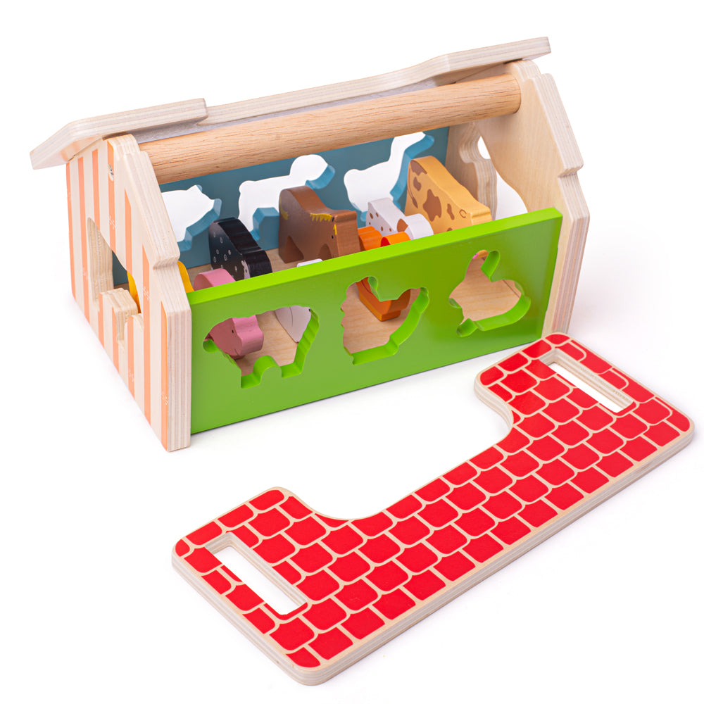 Farmhouse Sorter Bigjigs Toys   