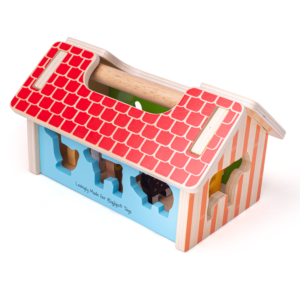 Farmhouse Sorter Bigjigs Toys   