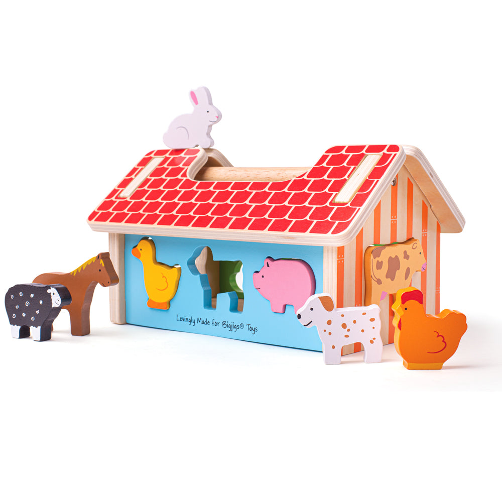 Farmhouse Sorter Bigjigs Toys   