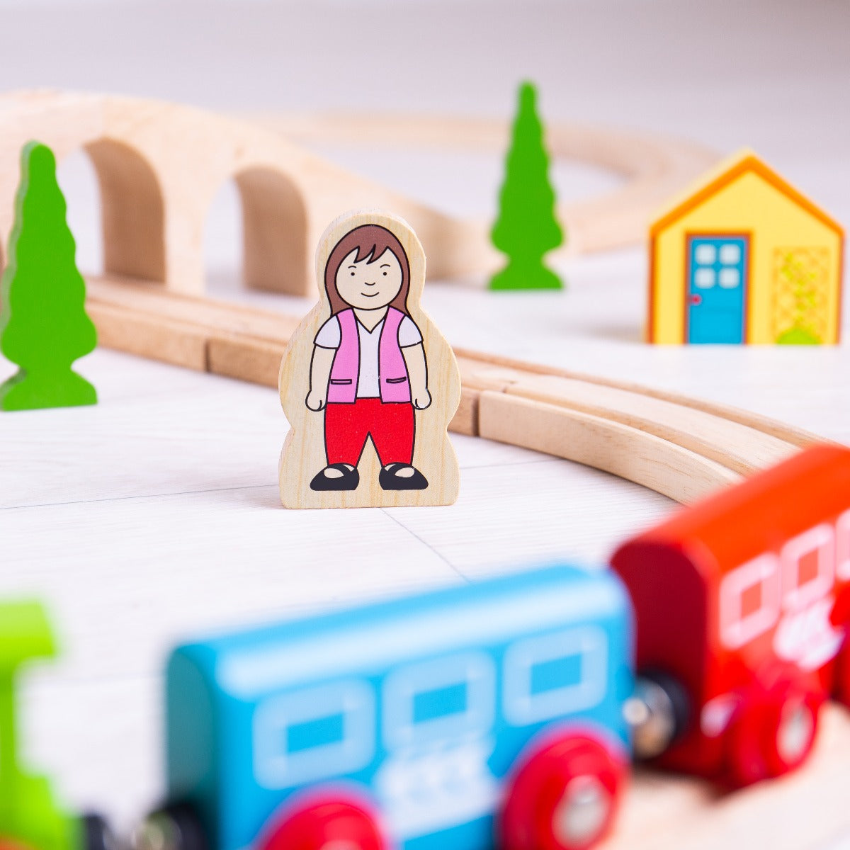 Figure of Eight Train Set Bigjigs Toys   