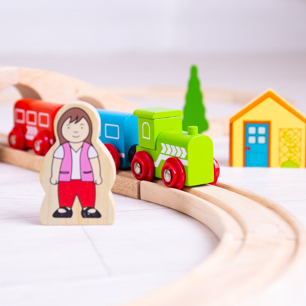 Figure of Eight Train Set Bigjigs Toys   