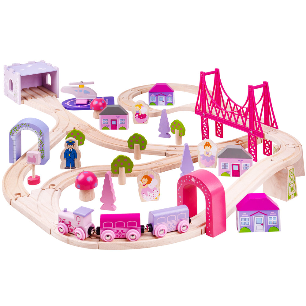 Fairy Town Train Set Bigjigs Toys   