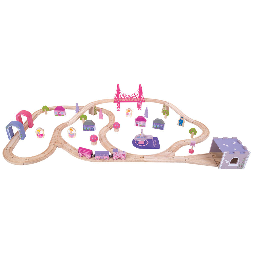 Fairy Town Train Set Bigjigs Toys   