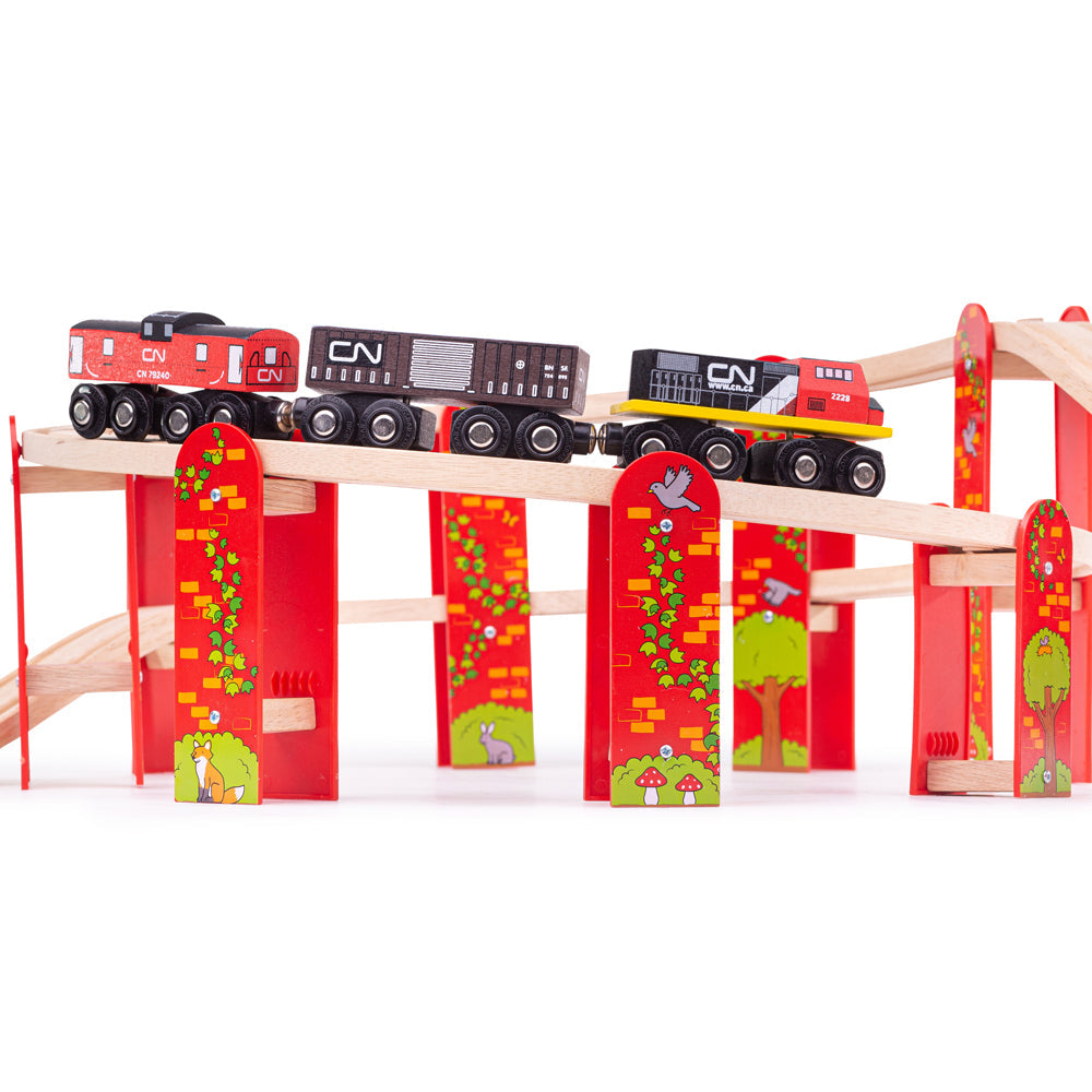 High Level Track Expansion Pack Bigjigs Toys   