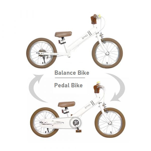 Iimo 2-in-1 Balance Bike 14" (Balance Bike to Pedal Bike) iimo   