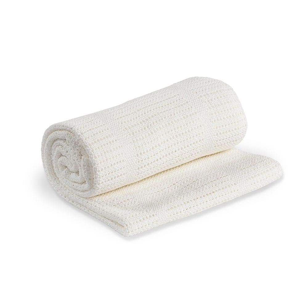 Cellular Blanket Lulujo White  