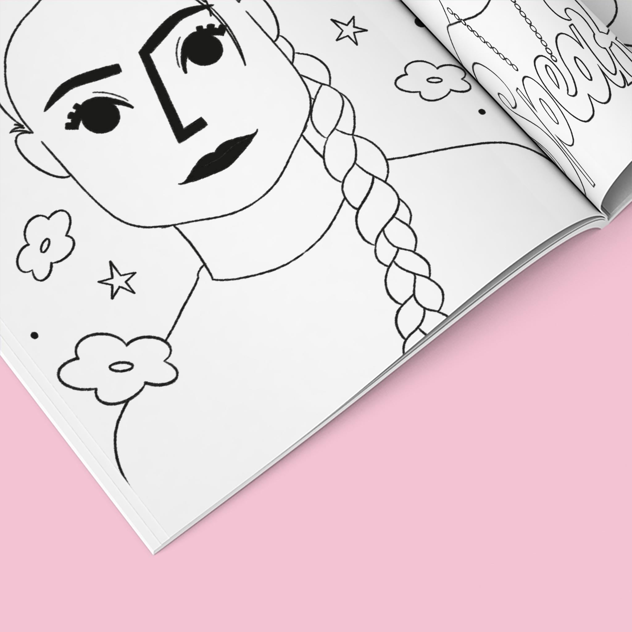 Girl Power Coloring Book Kids Crafts   