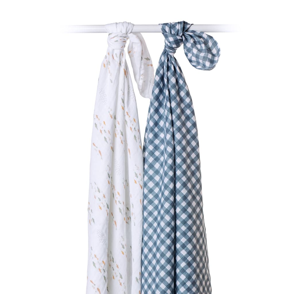 Cotton Swaddle 2 Pack Lulujo   