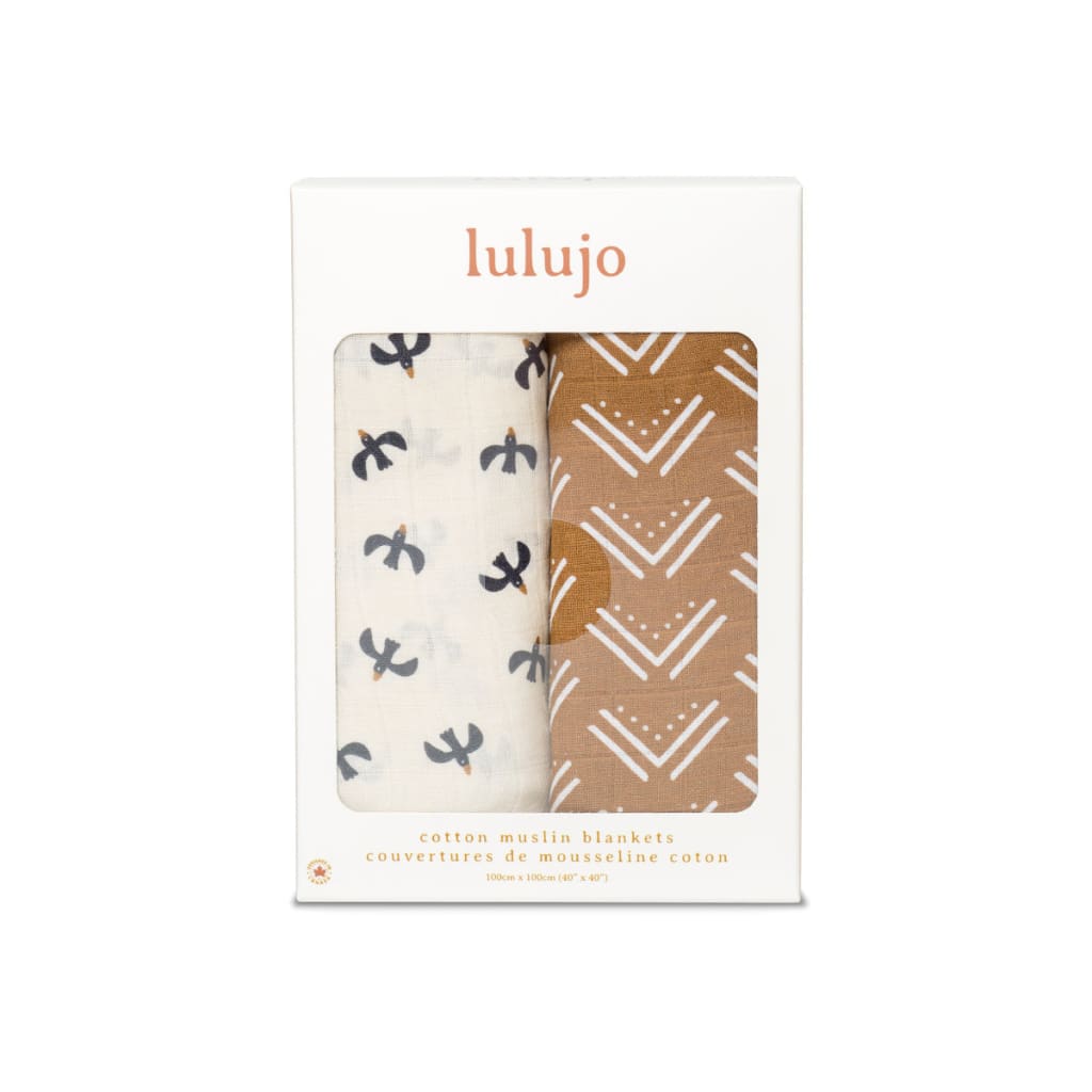 Cotton Swaddle 2 Pack Lulujo   