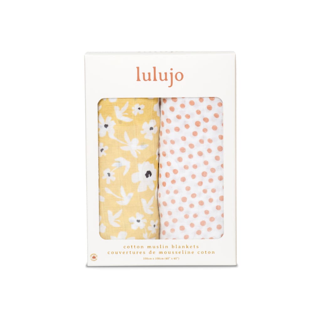 Cotton Swaddle 2 Pack Lulujo   