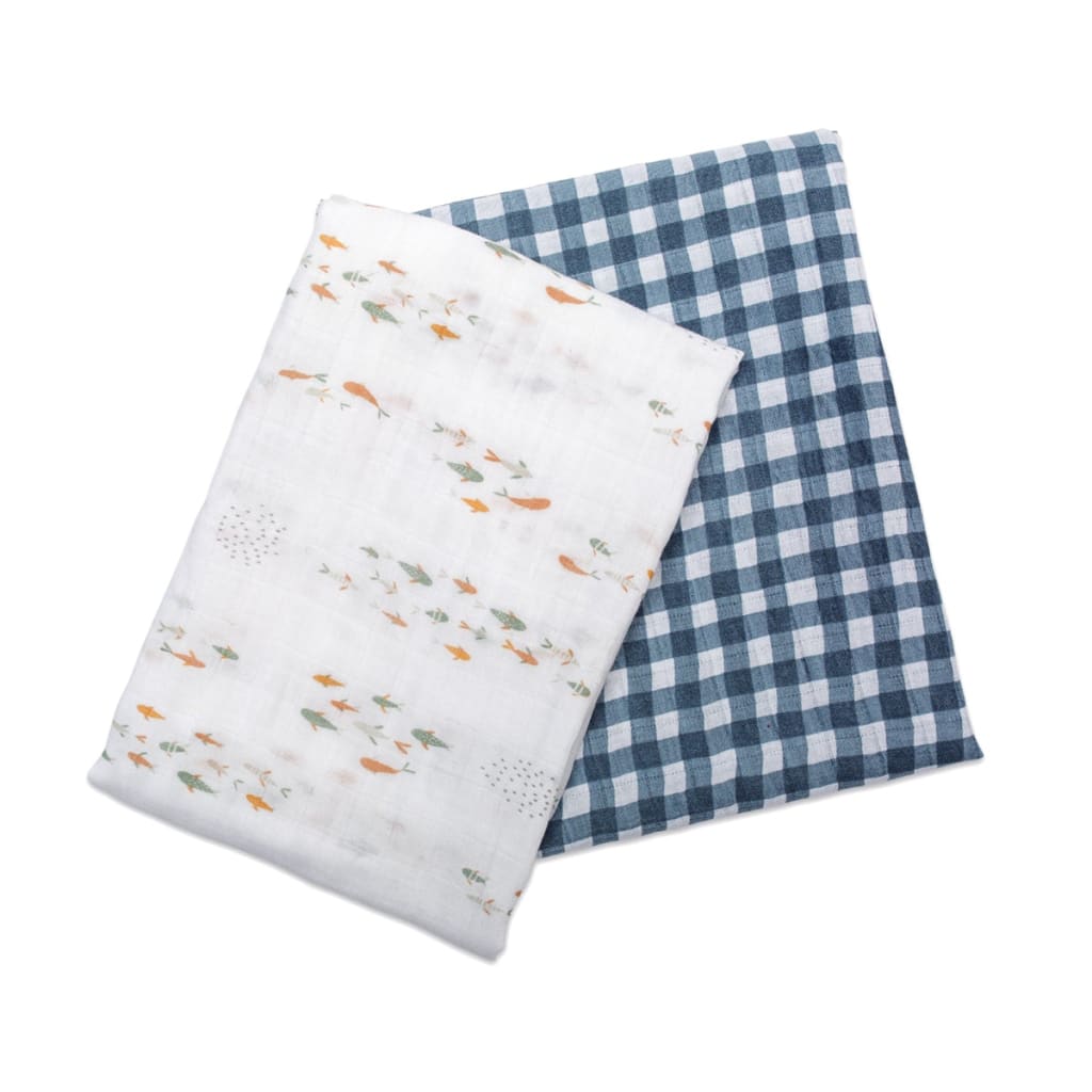 Cotton Swaddle 2 Pack Lulujo   