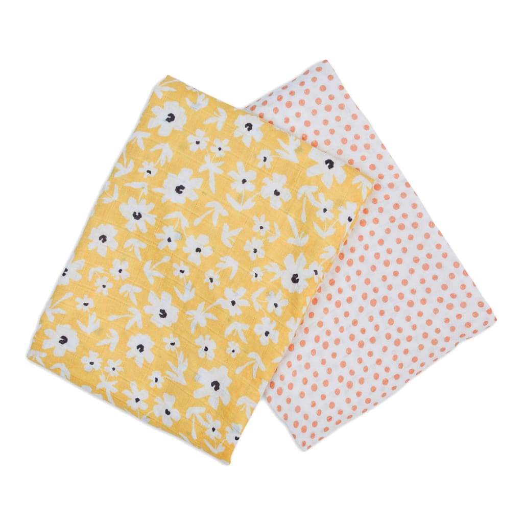 Cotton Swaddle 2 Pack Lulujo   