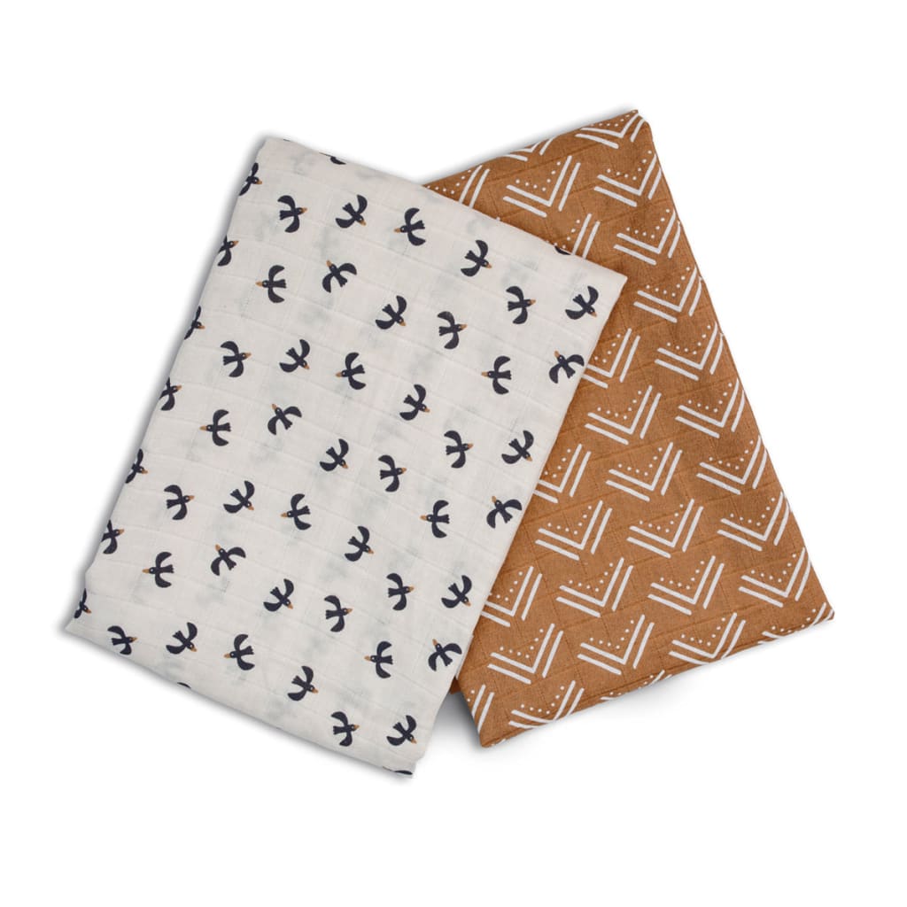 Cotton Swaddle 2 Pack Lulujo   