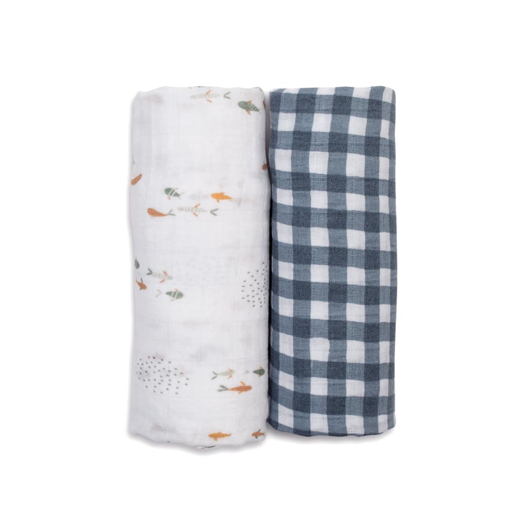 Cotton Swaddle 2 Pack Lulujo   