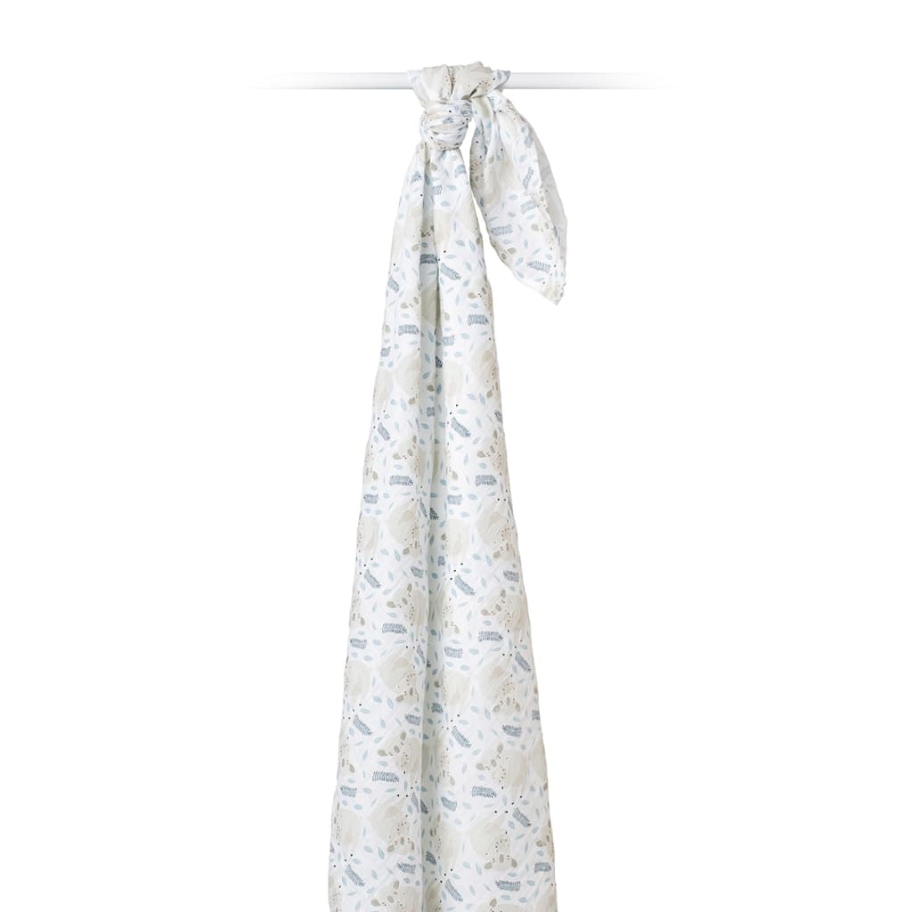 Cotton Muslin Swaddle Lulujo   