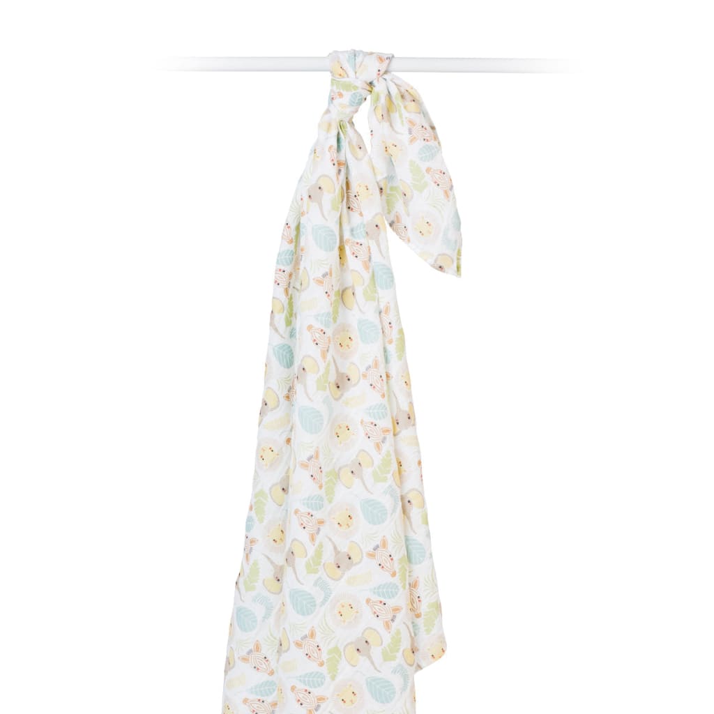 Cotton Muslin Swaddle Lulujo   