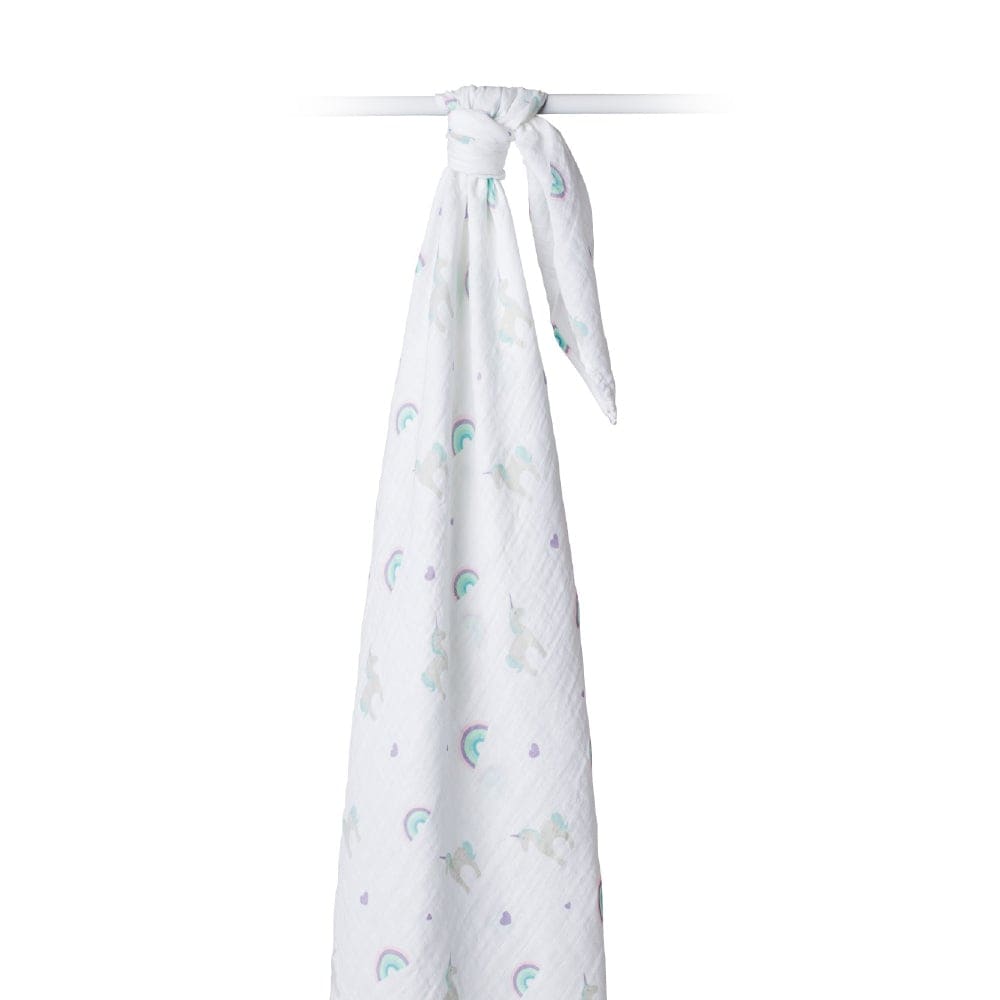 Cotton Muslin Swaddle Lulujo   