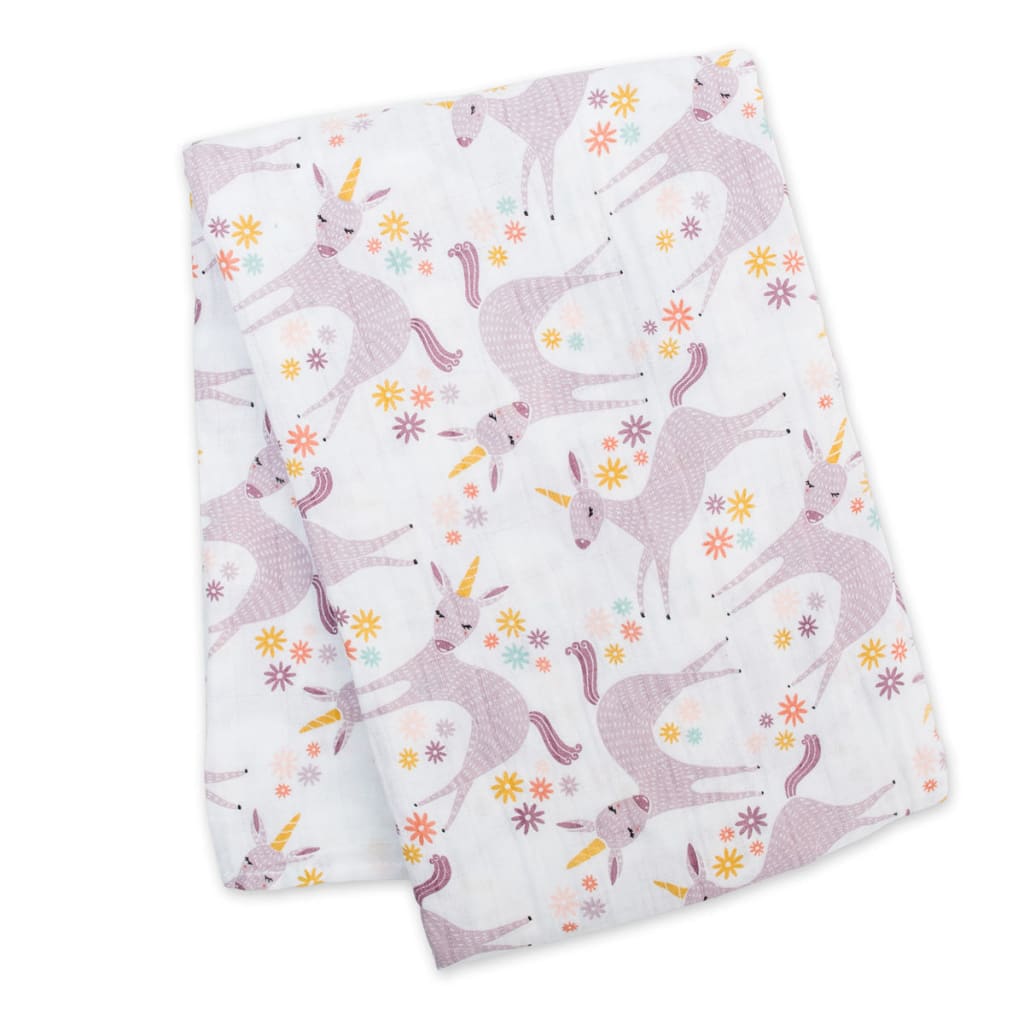 Cotton Muslin Swaddle Lulujo   