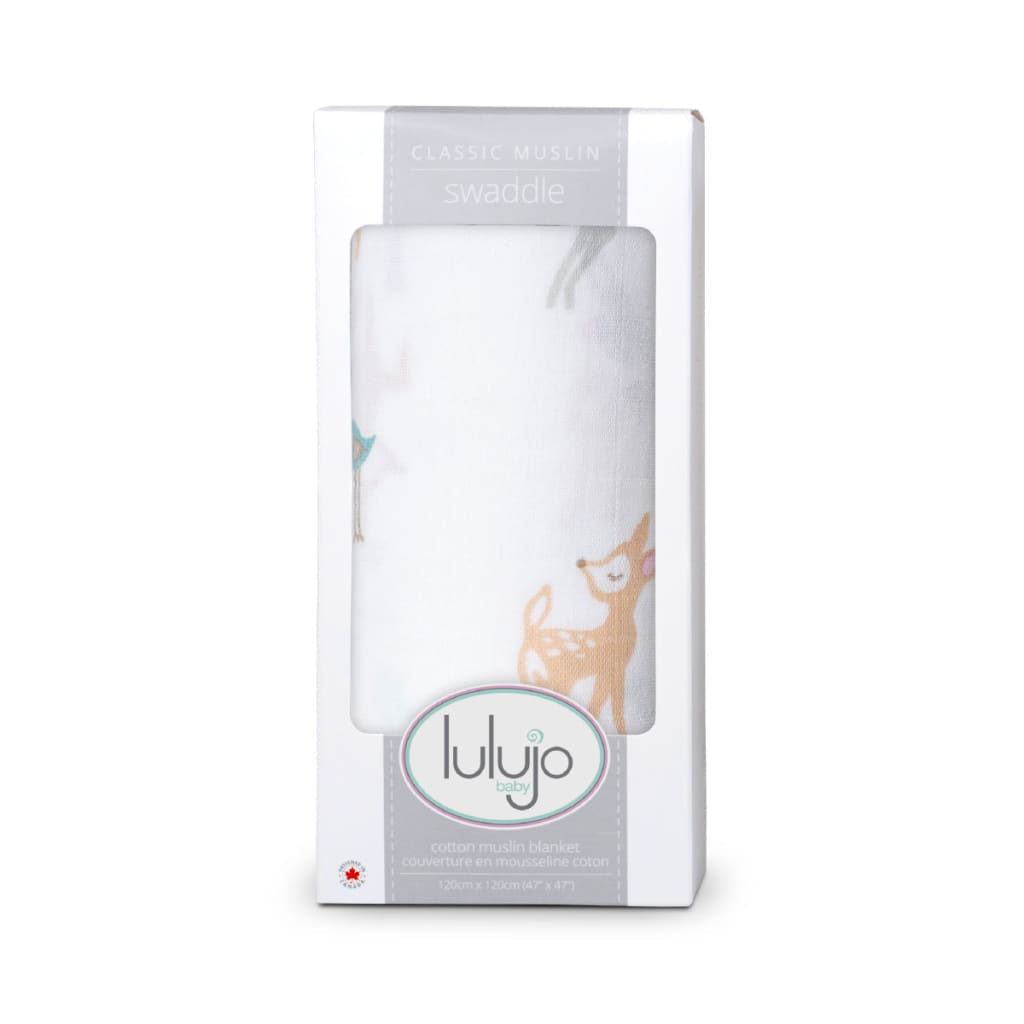 Cotton Muslin Swaddle Lulujo   